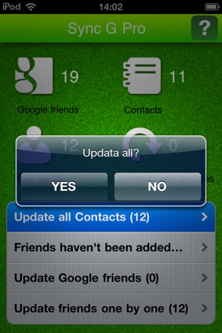 Contacts Sync for Google screenshot 4