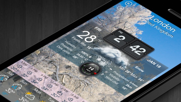 Weather Magic - Live Weather Forecasts & World Clock