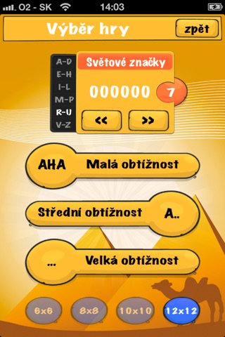 Osmisměrky screenshot 2