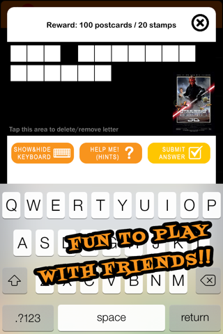 Movie Mania I - 101 Movie Posters Trivia and Quiz Game screenshot 4