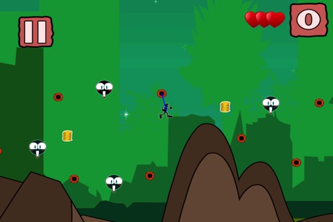 Slingshot Stickman Rope Flick screenshot 4