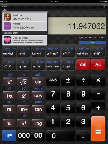 Calculator Alpha screenshot 3