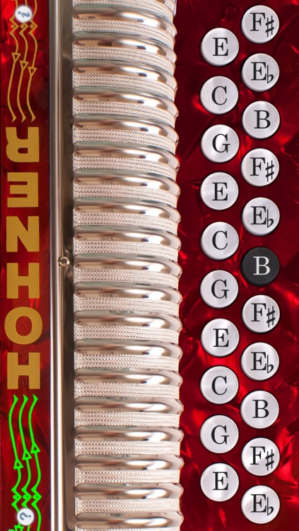 Hohner-B/C Mini Button Accordion