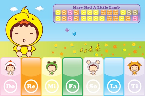QQ Piano - Cute Animals Sheet Music, Kids Can Follow To Play - Free screenshot 2
