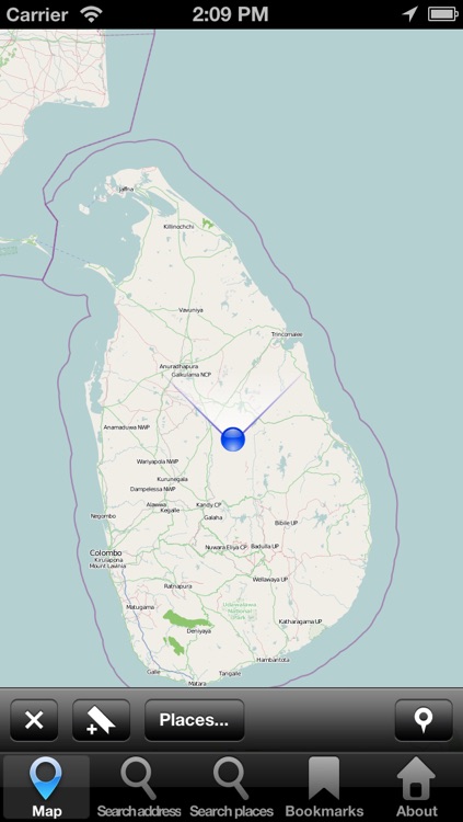 Offline Map Sri Lanka: City Navigator Maps