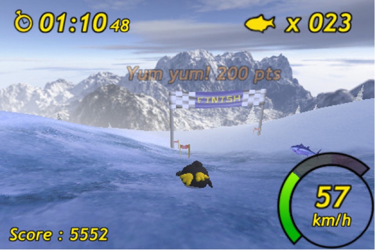 Tux Skiing 3D screenshot-3