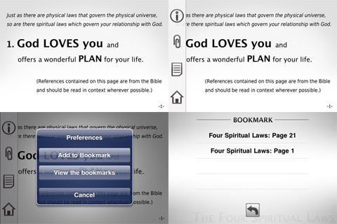 Four Spiritual Laws of Bible & Christ screenshot 2