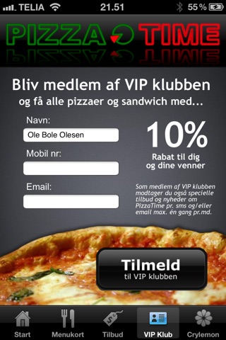 PizzaTime Danmark screenshot 4