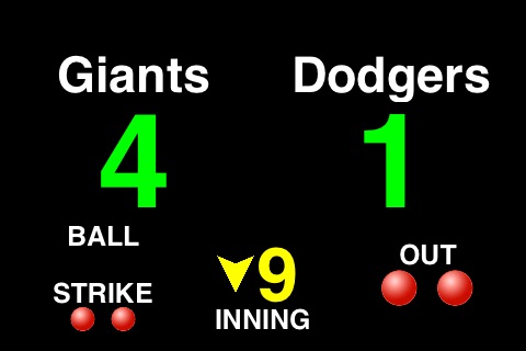 Scoreboard - Baseball
