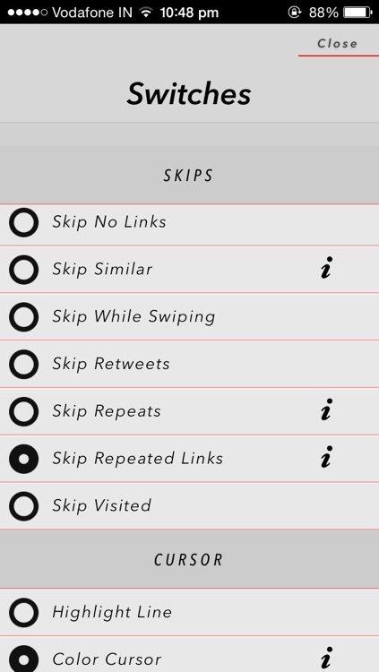 Linesman Lite - Speed Feed Reader