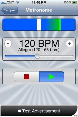 Metronome!! Lite screenshot 2