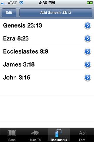 pocketFruit Bible Reader screenshot 4