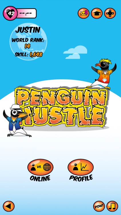 Penguin Hustle - addictive online falling blocks puzzle battle screenshot-4