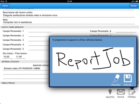 ReportJob screenshot 3