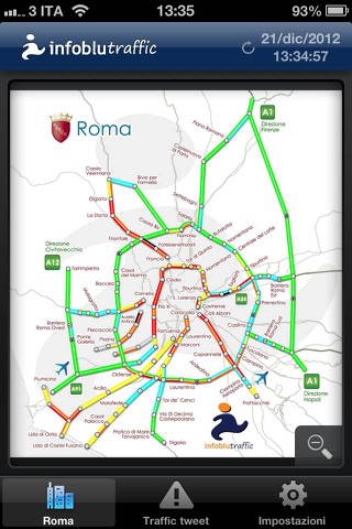 Infoblu Traffic Roma screenshot 2