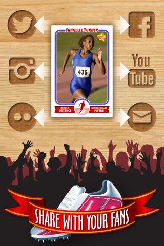 Track and Field Card Maker - Make Your Own Custom Track and Field Cards with Starr Cards screenshot 4