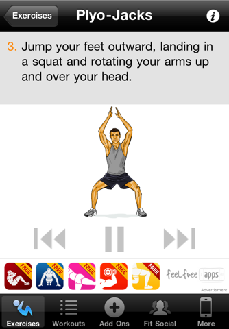 Cardio Workouts Free screenshot 2