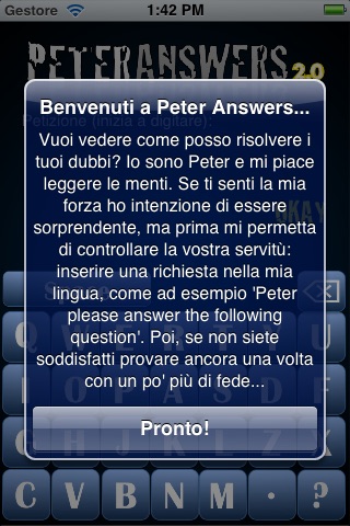 Peter Answers 2.0 screenshot 2