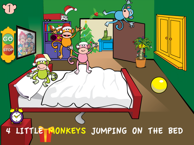 Five Little Monkeys Christmas HD(圖2)-速報App