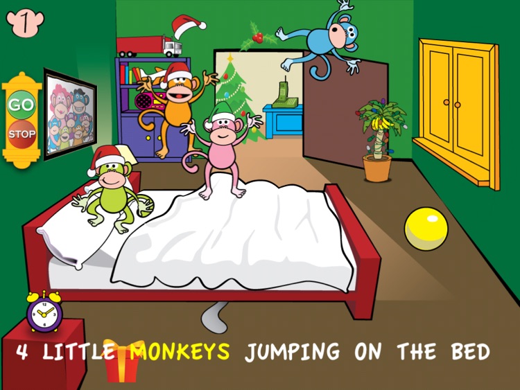 Five Little Monkeys Christmas HD