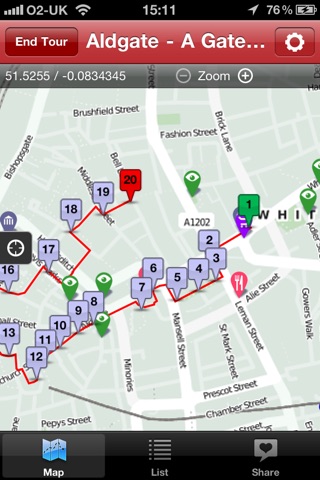 reaLondon's Mobile Explorer - London Blue Badge Tour Guide screenshot 3