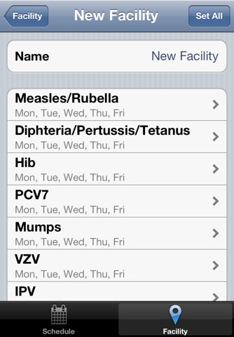 Vaccine Advisor screenshot 2