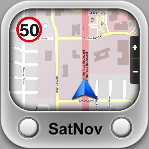 SatNov ~ novelty navigation app icon
