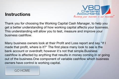 Working Capital Cash Manager screenshot 2