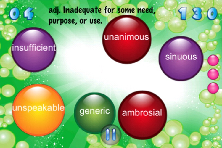 Vocabulary Bubble FREE