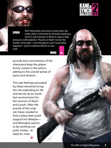 Kane & Lynch 2: Dog Days  - The Official Digital Magazine screenshot 3