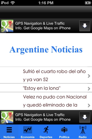 Argentine Noticias screenshot 2