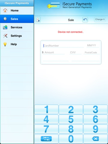 iSecure Payments iPadVersion screenshot 2