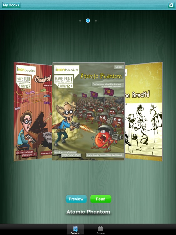 Iken books – science based edutainment comic books for young readers