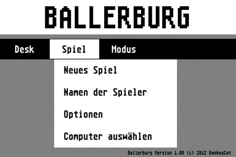 Ballerburg - Atari screenshot 4