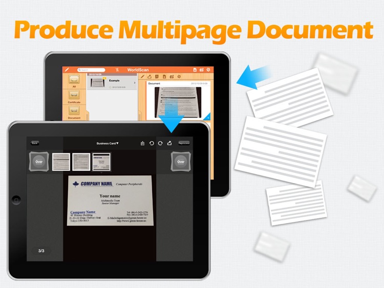 WorldScan HD - Scan Documents & Share PDF