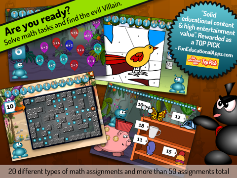 GOZOA - Play & learn math lite screenshot 2