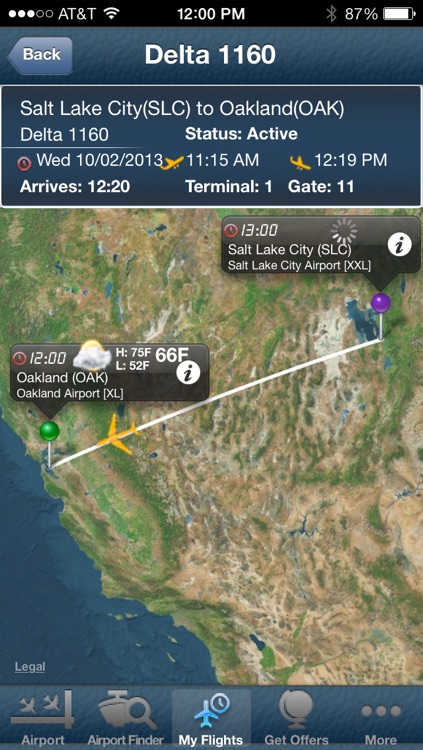 Oakland Airport info + Flight Tracker