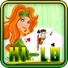 Hi or Low Las Vegas Pirate Card Challenge - Casino Game
