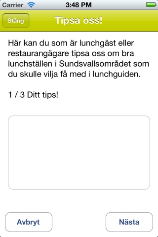 Lunchguiden Sundsvall screenshot 3