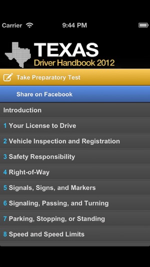 Driver Handbook - Texas Free(圖1)-速報App