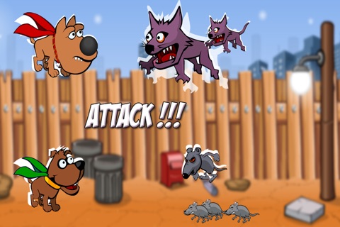 Alley Battle Super Dog Vs Top Cats screenshot 3