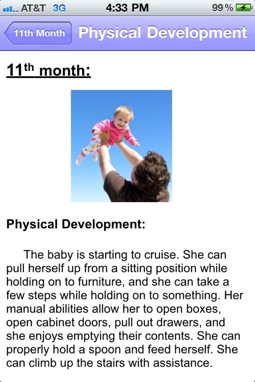 Baby Milestones 1st Year