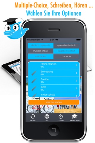 Learn German and Spanish Vocabulary: Memorize Words screenshot 4