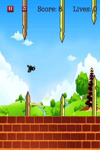 A Flying Ninja Samurai Attack FREE screenshot 4