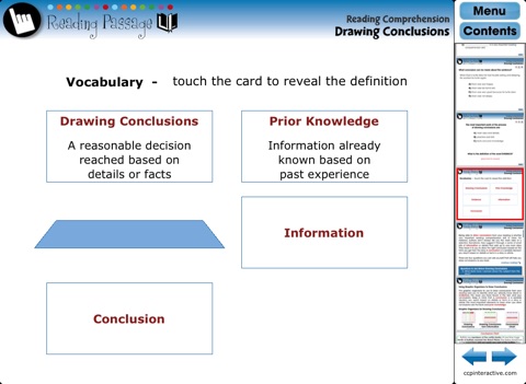 Reading Comprehension - Common Core screenshot 3