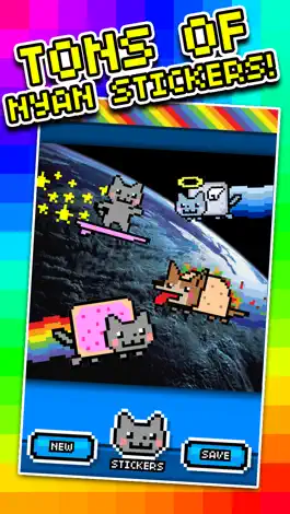 Game screenshot NyanCam - Nyan Cat Sticker Photobooth! hack