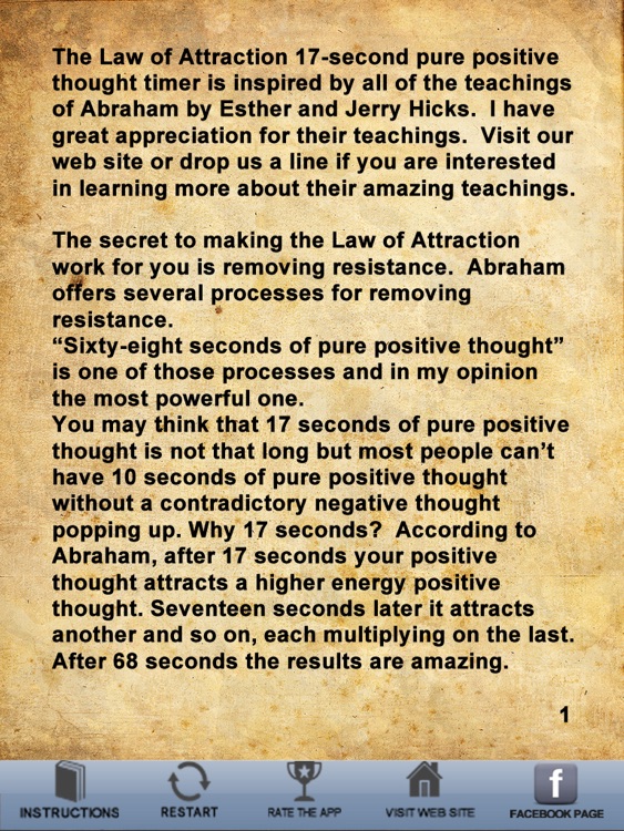 Law Of Attraction Timer HD screenshot-4