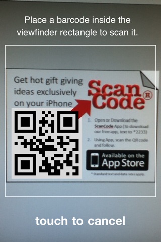 Scan-Code Barcode Reader screenshot 2
