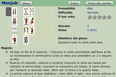 Italian Solitaires screenshot 4