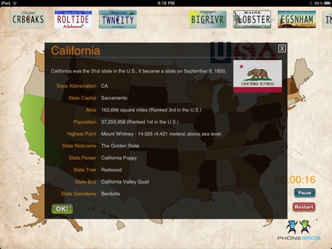 USA Mapology screenshot 3